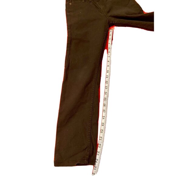 black levis jeans girls size 10 regular preowned In excellent condition denim - Picture 4 of 8